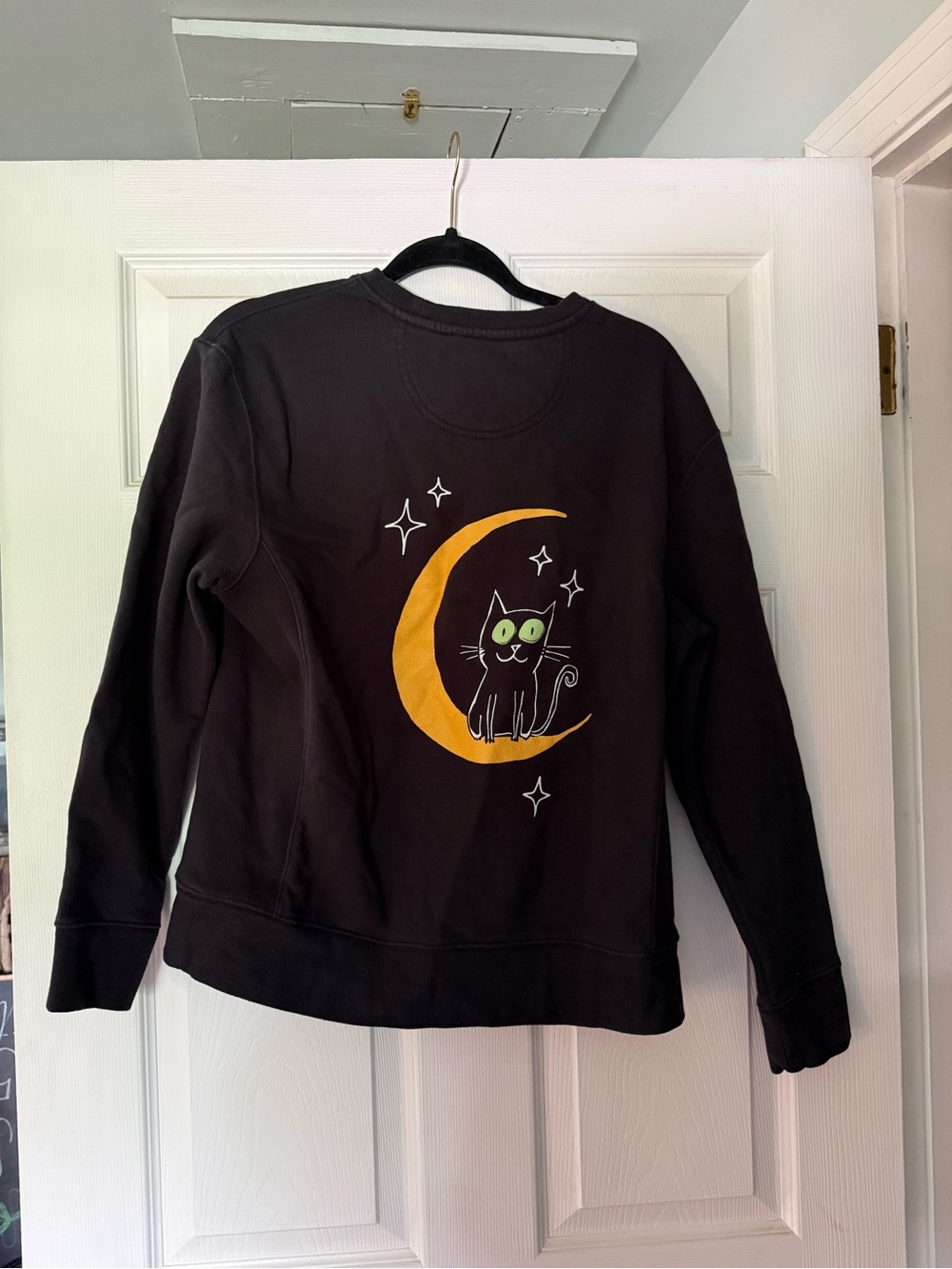 Life is good cat crewneck